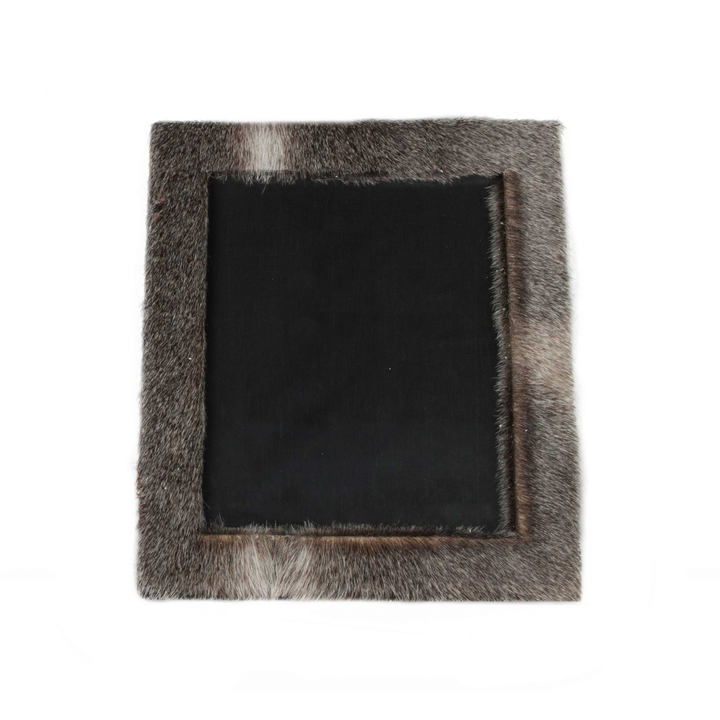 11" X 13" Grey  Cowhide   8" X 10" Picture Frame