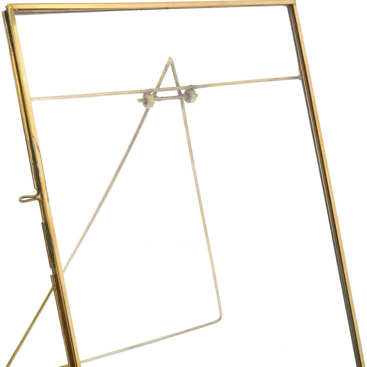 Multiple Sizes Gold Metal Tabletop Picture Frame