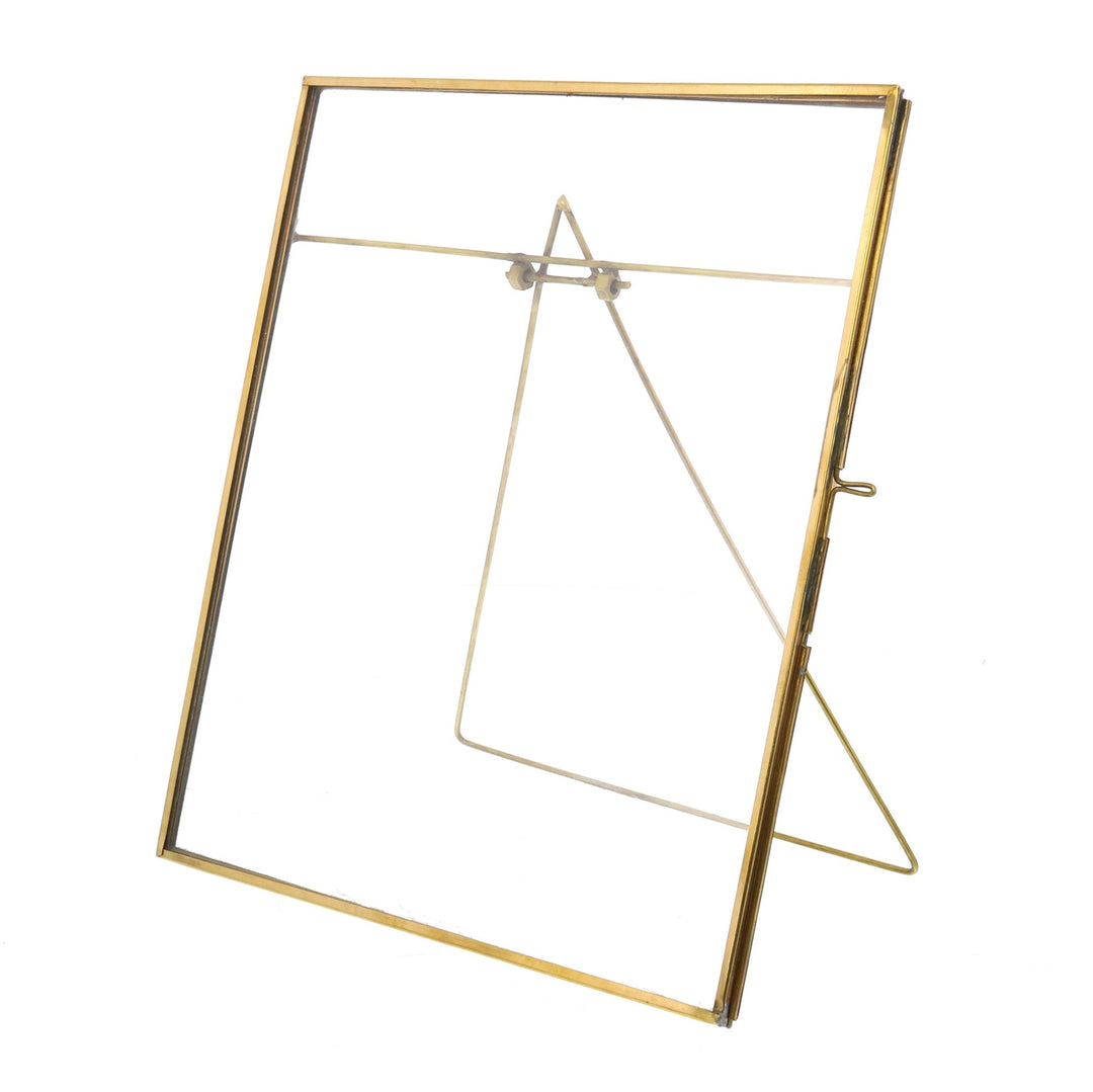 Multiple Sizes Gold Metal Tabletop Picture Frame