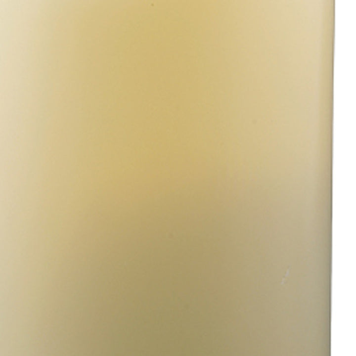 4" Ivory Flameless Indoor Outdoor Pillar Candle