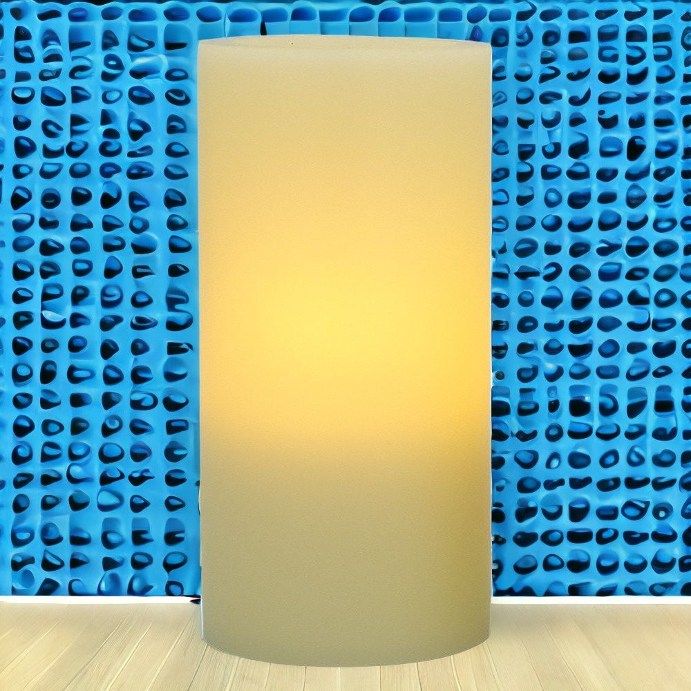 8" Ivory Flameless Pillar Candle