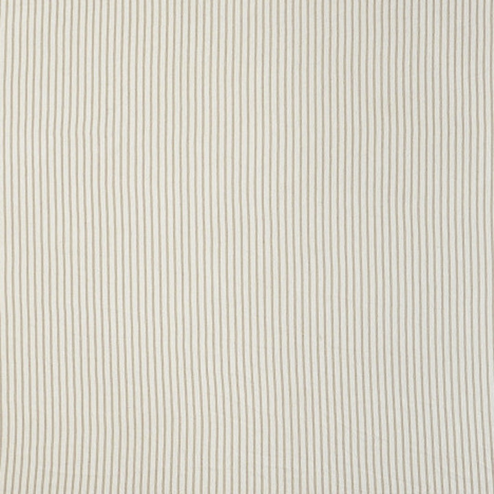 Brown and White Woven Cotton Striped Throw Blanket