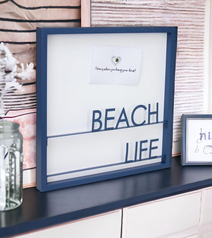 Blue Beach Wall Decor