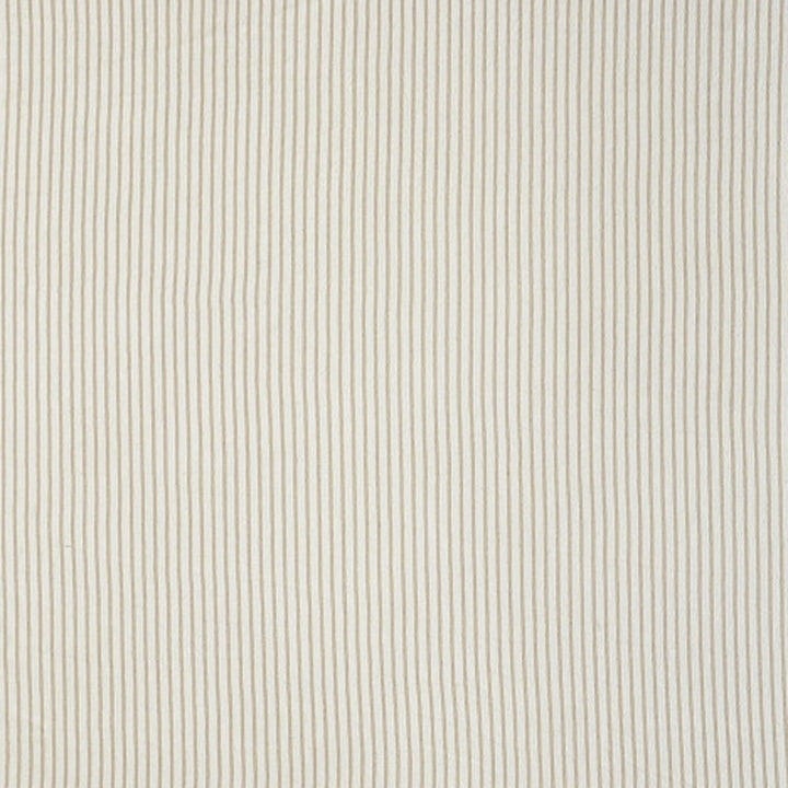 Gray and White Woven Cotton Striped Throw Blanket