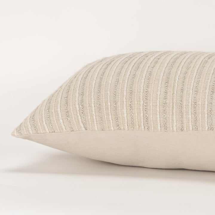 14" X 14" Natural Cotton Blend Pillow