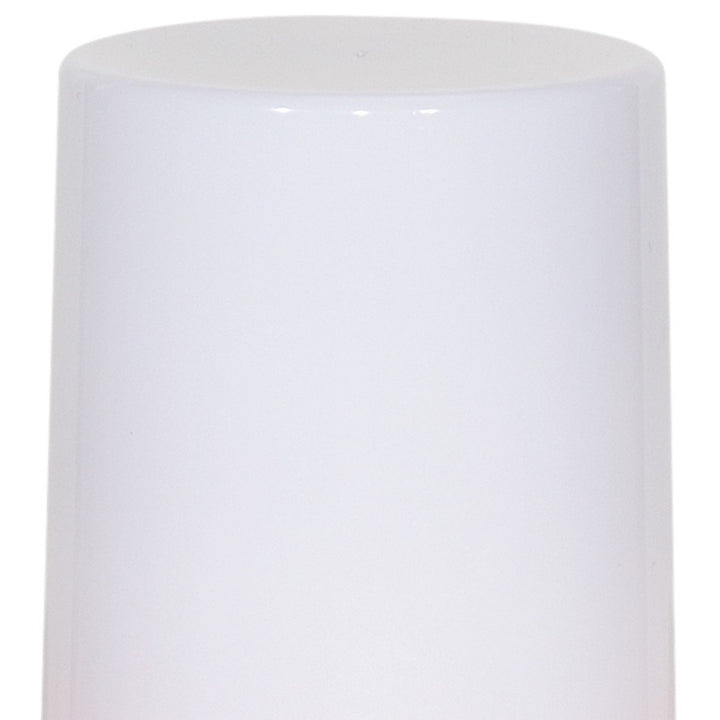 Set of Two White Flameless Pillar Candle