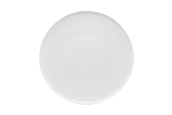 White Six Piece Porcelain Service For Six Salad Plate Set