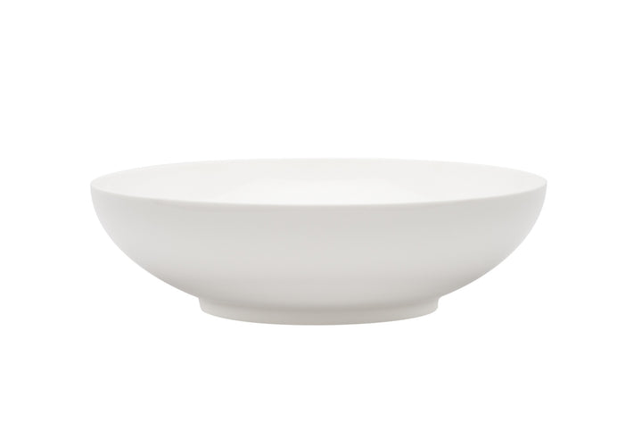 White Six Piece Porcelain Service For Six Bowl Set