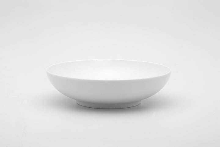 White Six Piece Porcelain Service For Six Bowl Set