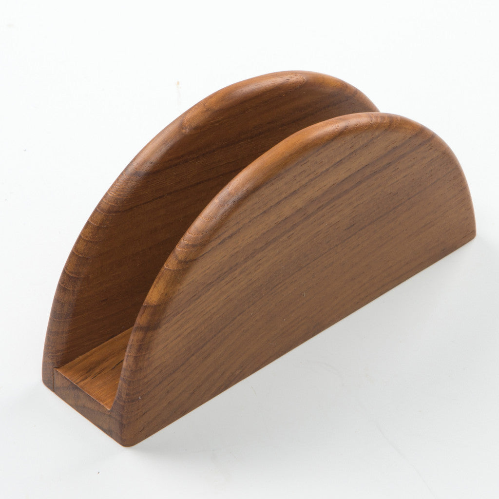 Free Standing 5.88 " Wood Napkin Holder