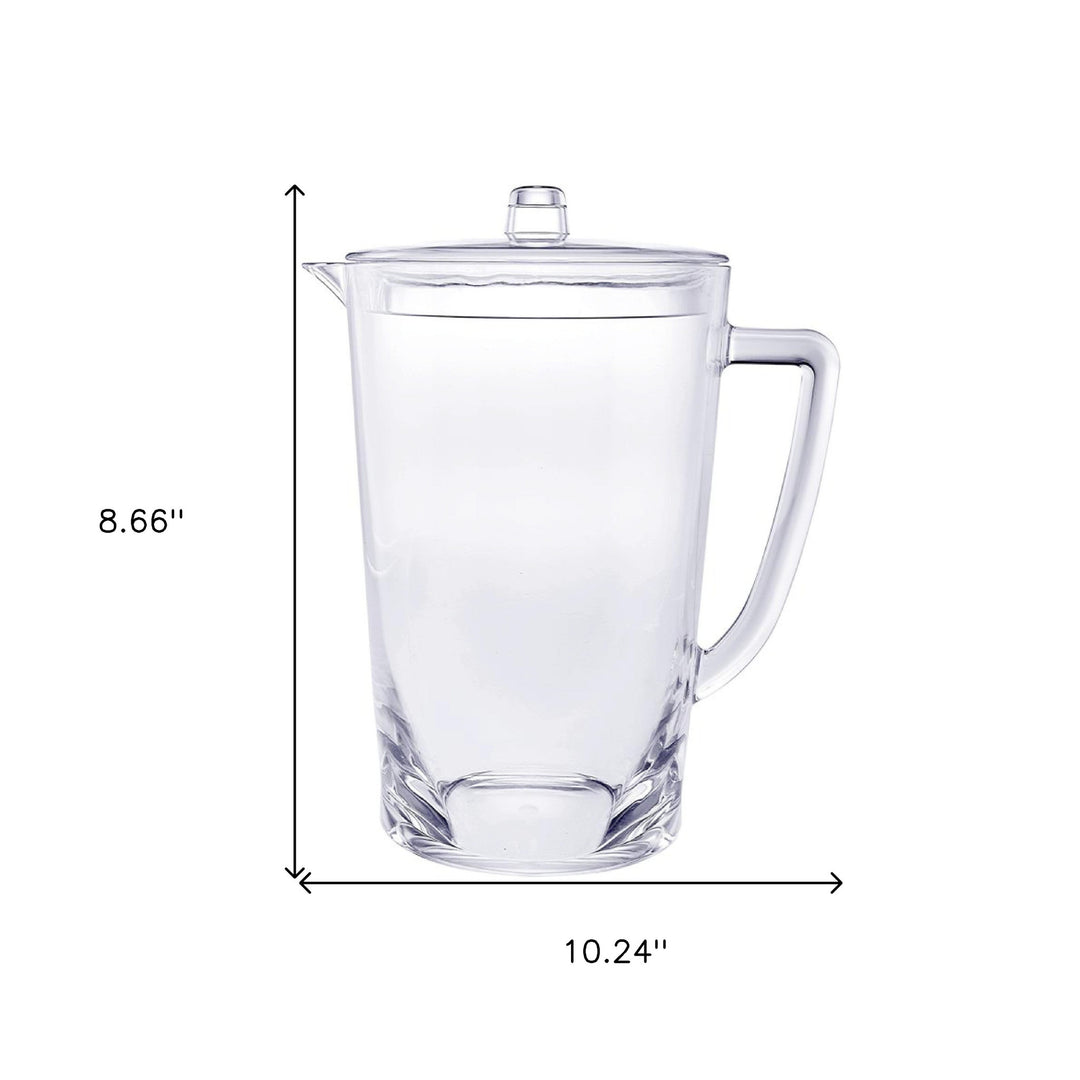 2.75 Quart Clear Acrylic Pitcher