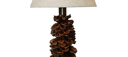 Pinecone Accent Lamp