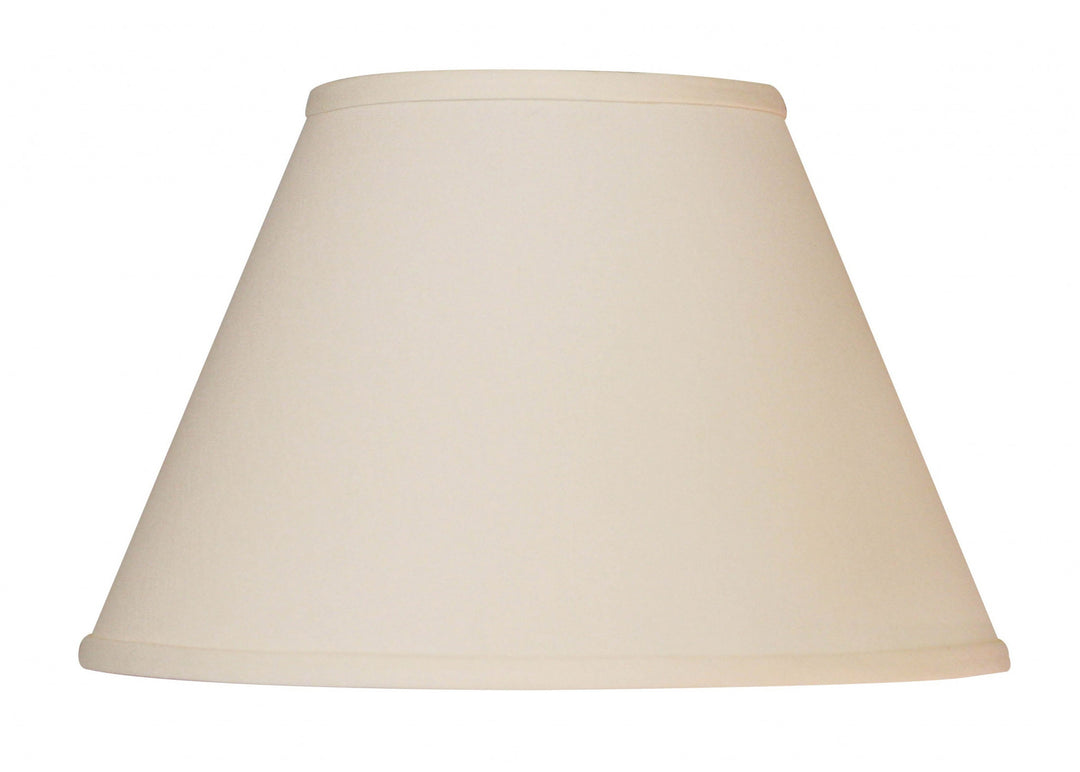 12" Ivory Premium Empire Slanted No Slub Lampshade