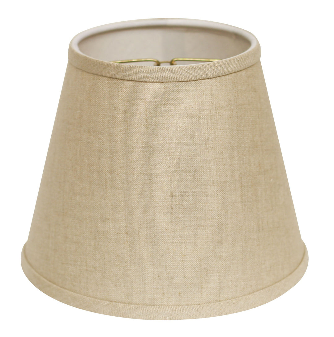 8" Dark Wheat Hardback Empire Linen Lampshade