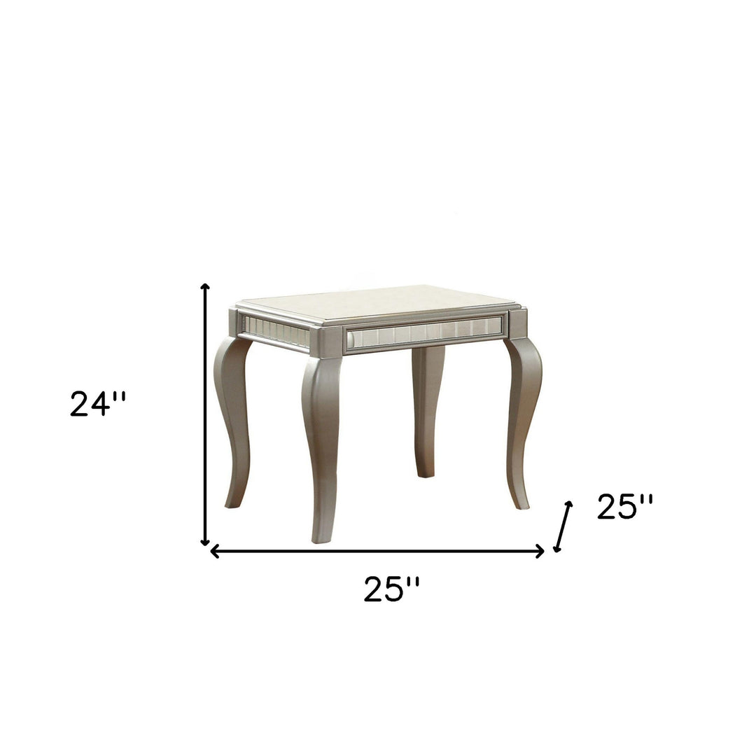 24" Champagne End Table