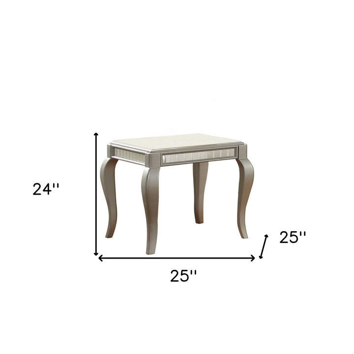 24" Champagne End Table