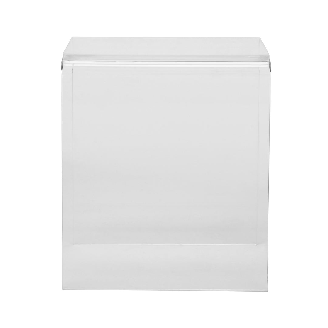 18" Clear Acrylic End Table