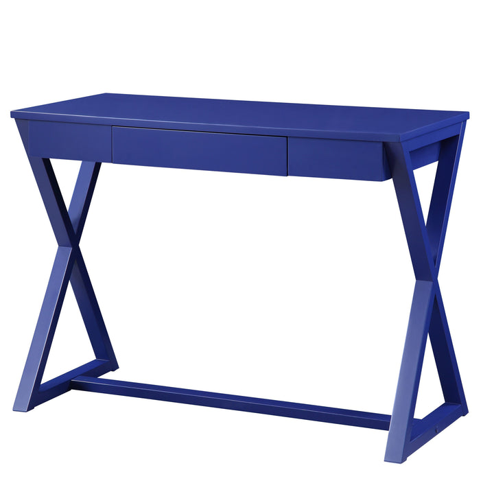 42" Blue Writing Desk