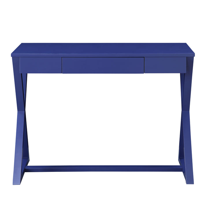 42" Blue Writing Desk