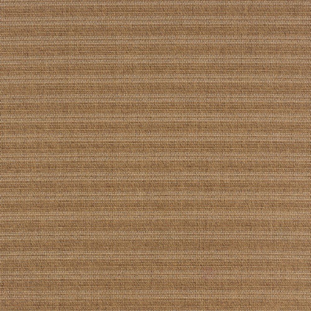 4' x 6' Tan Striped Stain Resistant Indoor Outdoor Area Rug