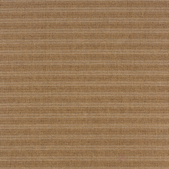 9' X 13' Tan Striped Stain Resistant Indoor Outdoor Area Rug