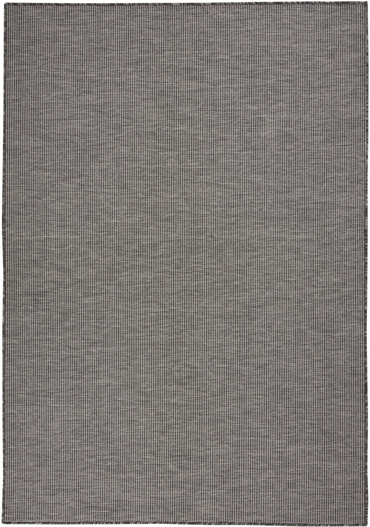 5' X 7' Charcoal Power Loom Area Rug