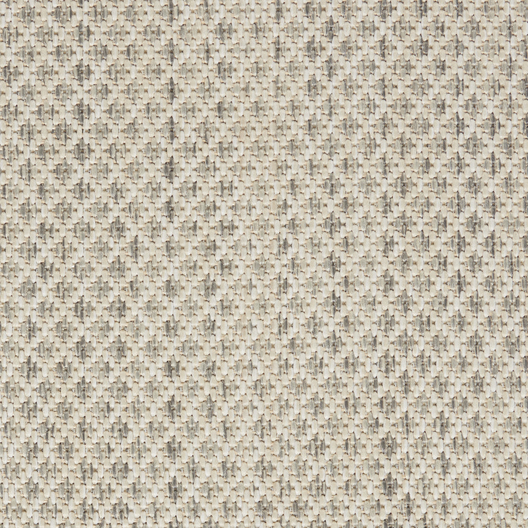 10' x 14' Cream Geometric Power Loom Area Rug