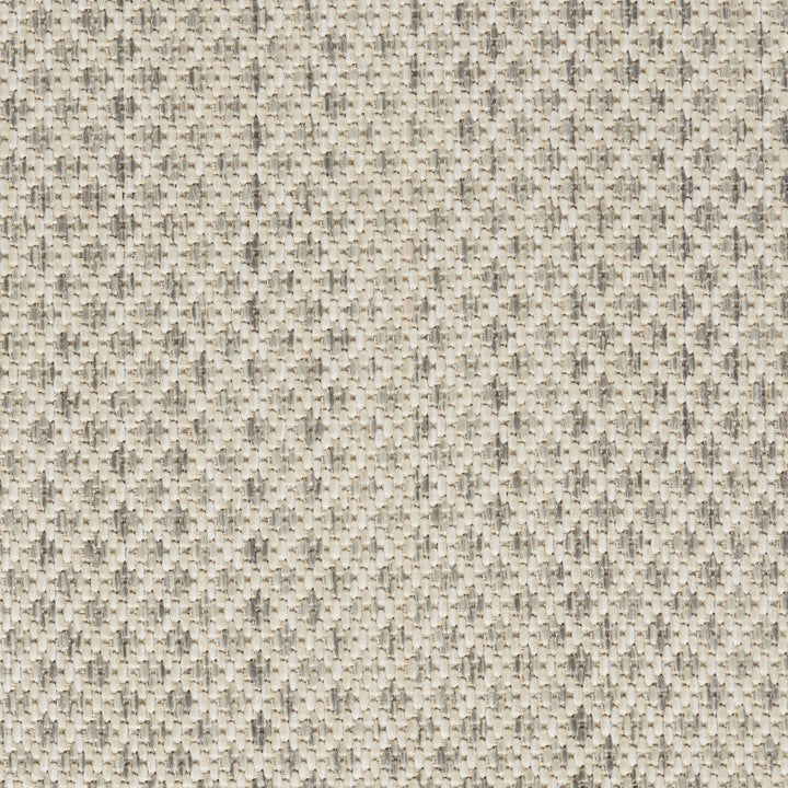 10' x 14' Cream Geometric Power Loom Area Rug