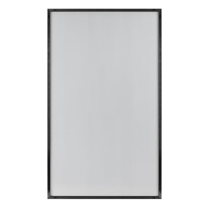 Jumbo Minimal Black Bathroom Vanity Mirror