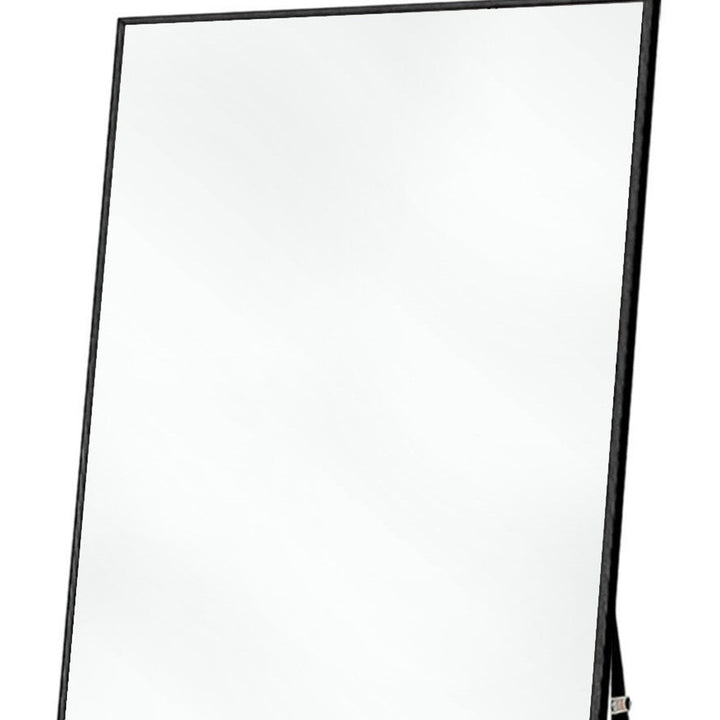 Jumbo Black Full Length Standing Mirror