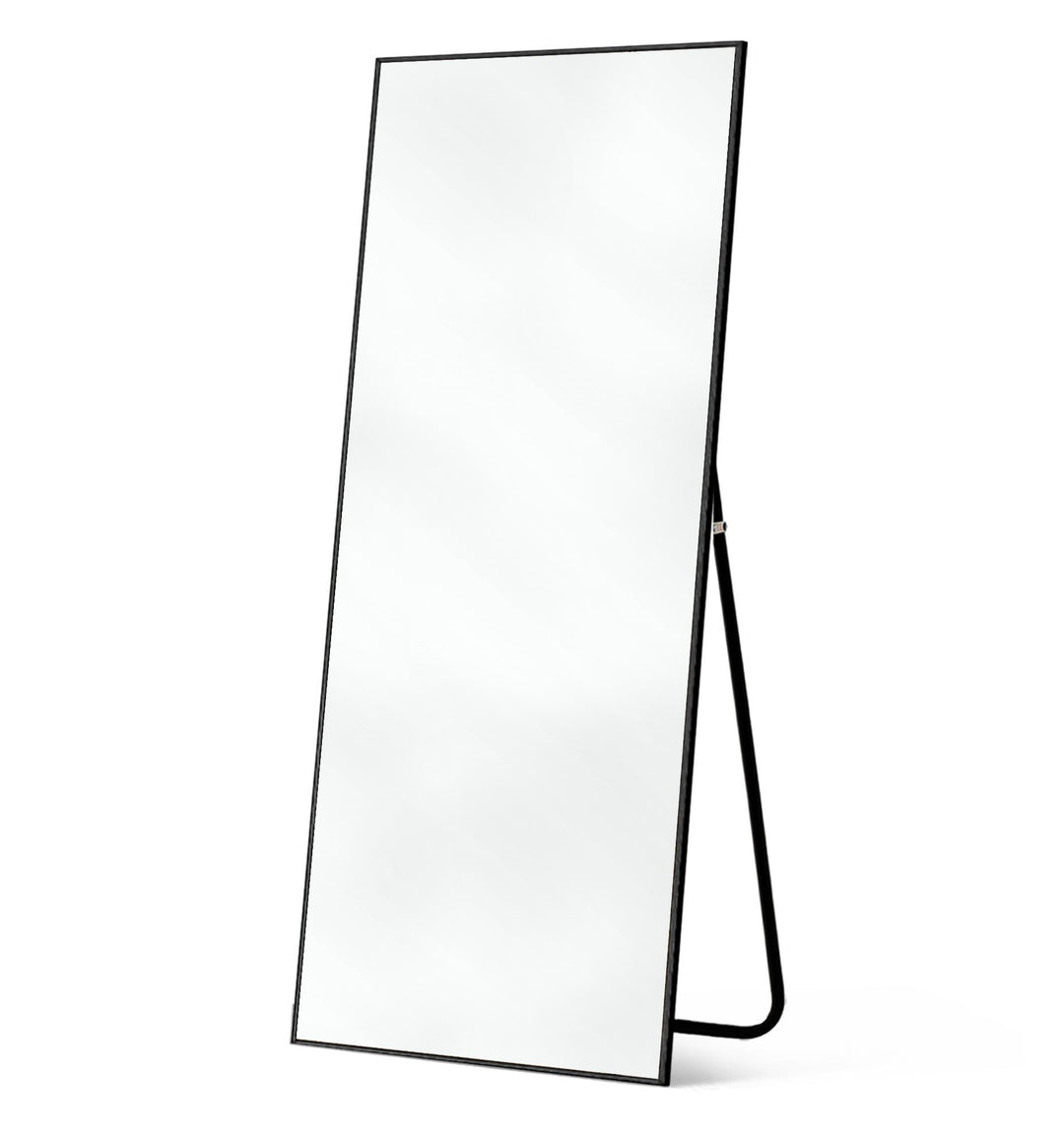 Jumbo Black Full Length Standing Mirror