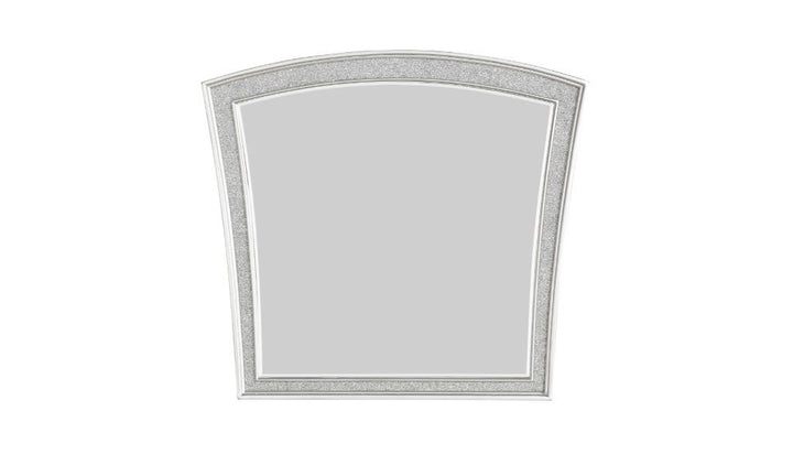 44" Platinum Arch Framed Dresser Mirror