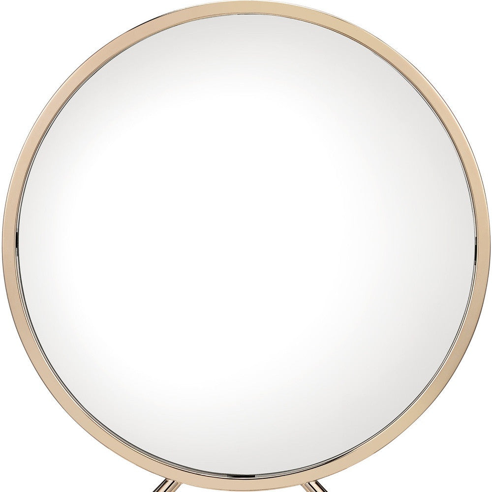 16" Round Makeup Shaving Tabletop Mirror