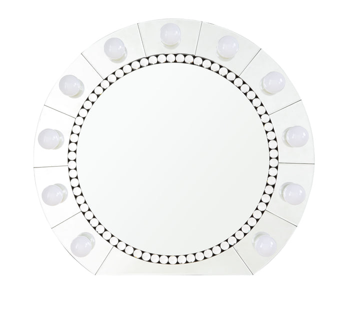 29" Lighted Round Accent Mirror