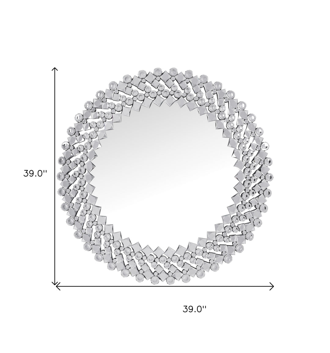 39" Round Accent Mirror