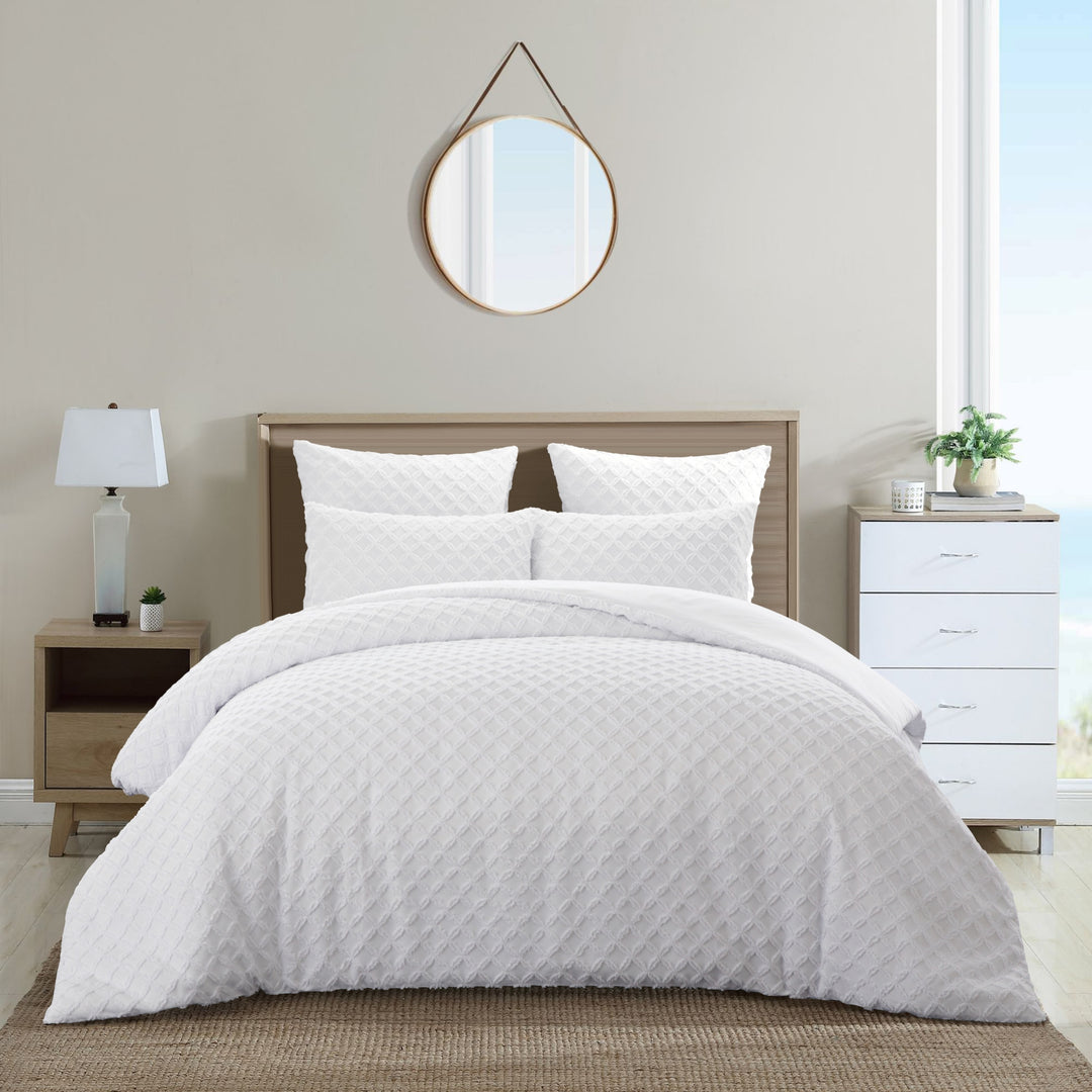 White King PolYester 180 Thread Count Washable Duvet Cover Set