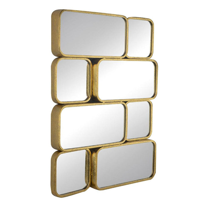 32" Gold Accent Mirror