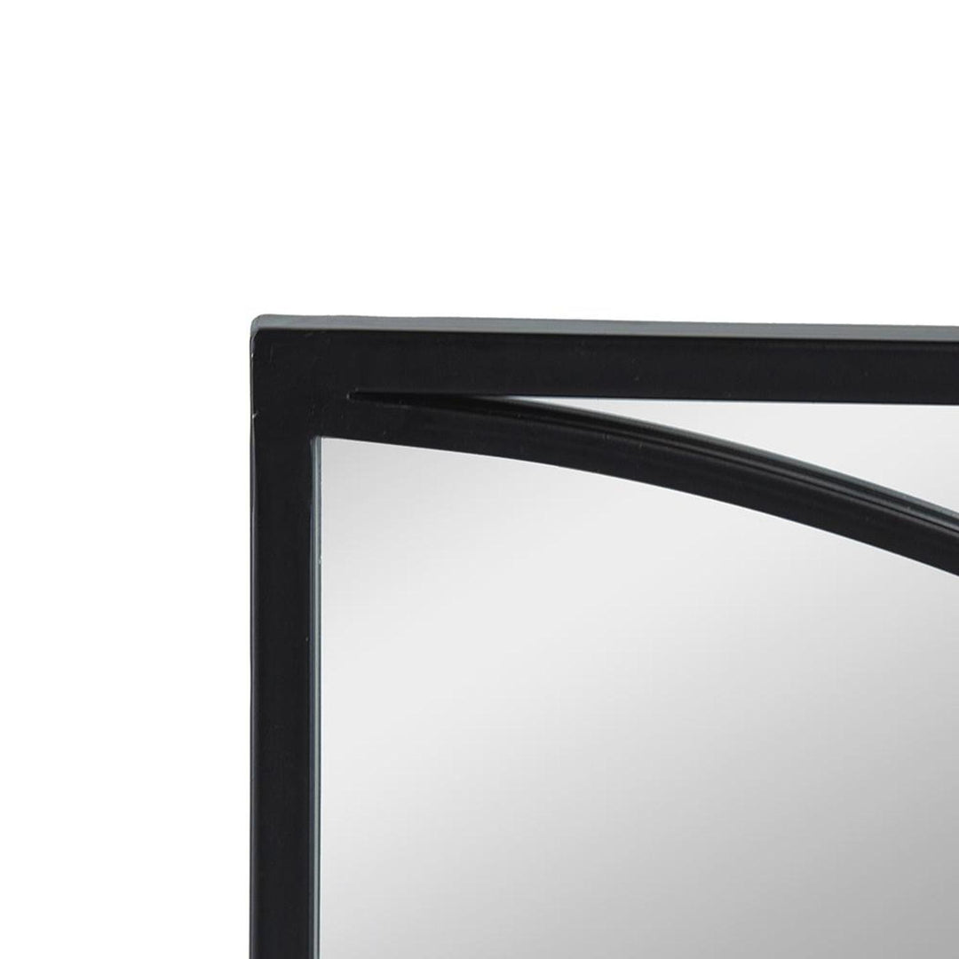 32" Black Framed Accent Mirror