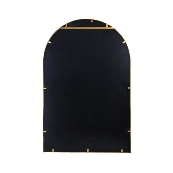 36" Gold Arch Framed Accent Mirror