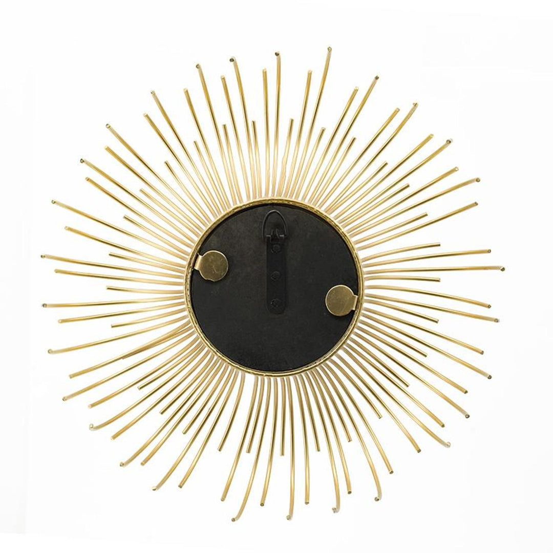 18" Gold Sunburst Framed Accent Mirror