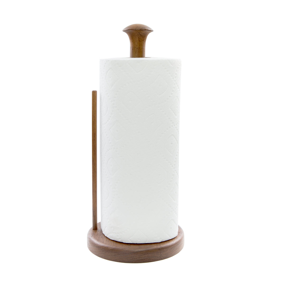 Free Standing 5.88 " Wood Paper Towel Holder