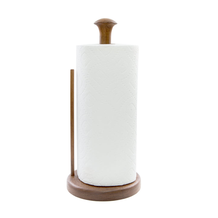 Free Standing 5.88 " Wood Paper Towel Holder