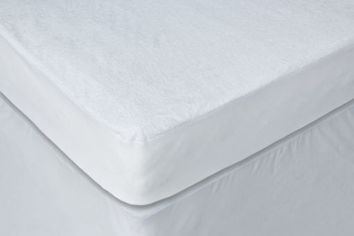 White Plain Weave Fitted Sheet 210 Threads And Wrinkle Free