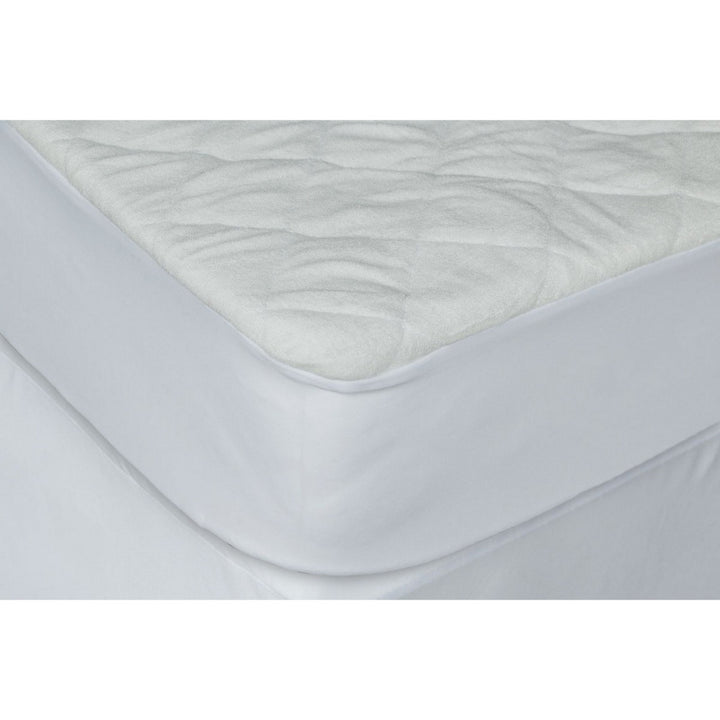 White Plain Weave Fitted Sheet 210 Threads And Wrinkle Free