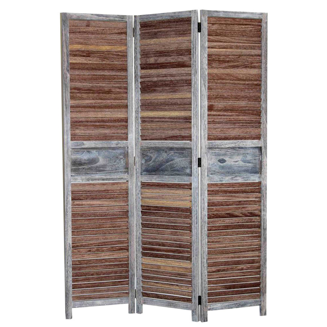 1 X 47 X 67 Brown Wood Screen