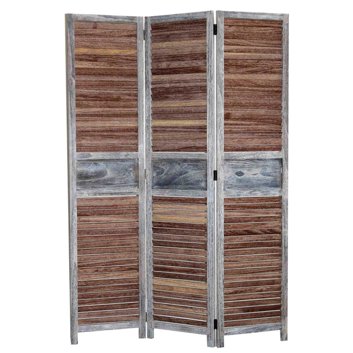 1 X 47 X 67 Brown Wood Screen