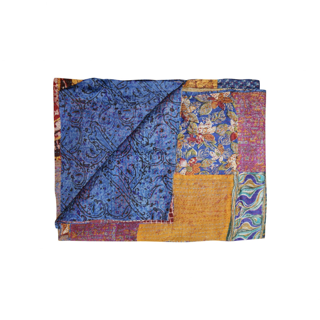 60" X 90" Multicolor Silk - Throw