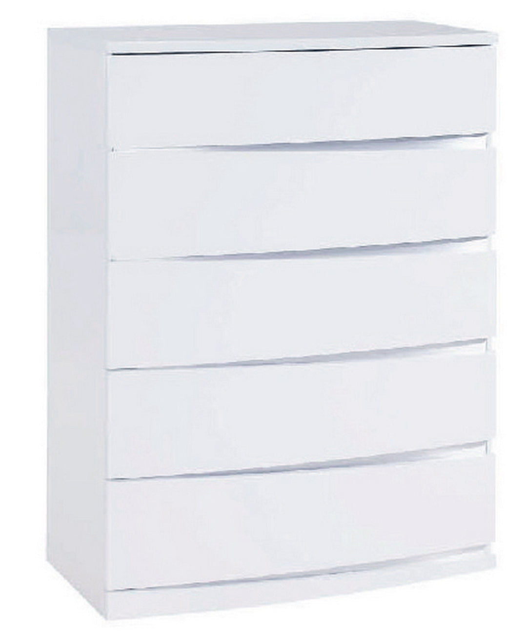 32" Exquisite White High Gloss Chest