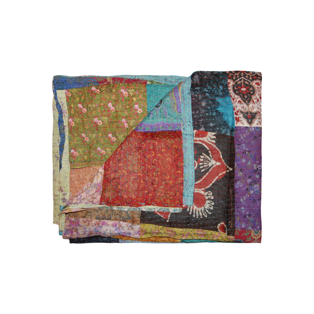60" X 90" Silk Multicolor Throws