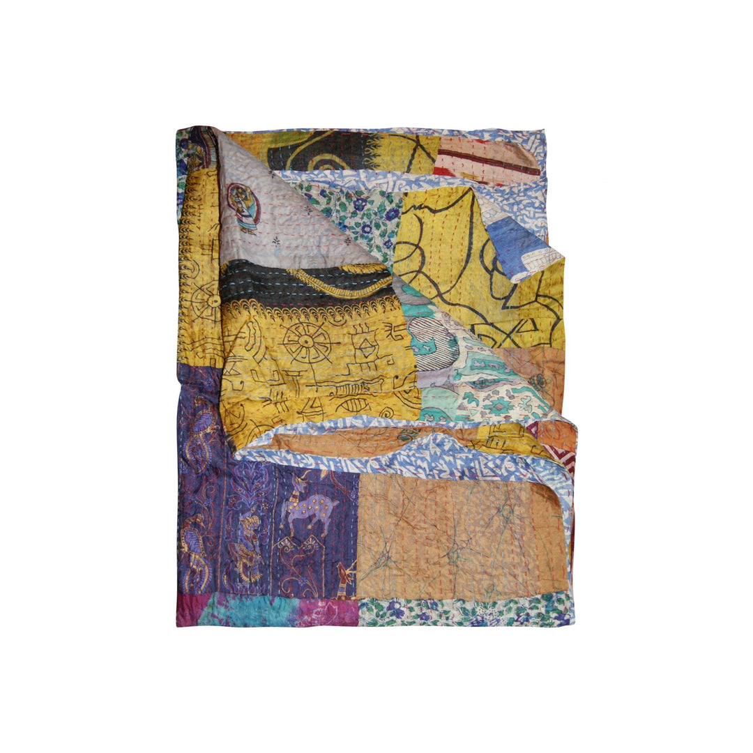 60" X 90" Silk Multicolor Throws